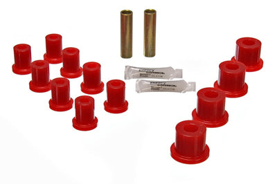 Energy Suspension Jeep Spring Bushing Set - Red
