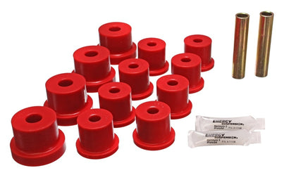 Energy Suspension Nova Mono Leaf Spring Bushings - Red