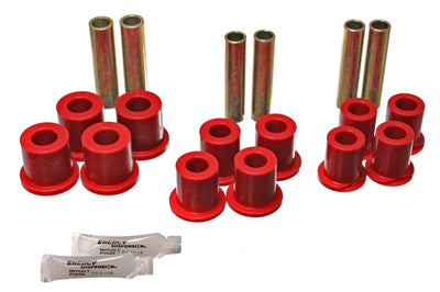 Energy Suspension Spring Bushings - Red