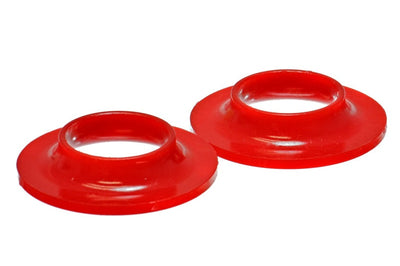 Energy Suspension Universal 2 1/8in ID 4 OD 13/16in H Red Coil Spring Isolators (2 per set)