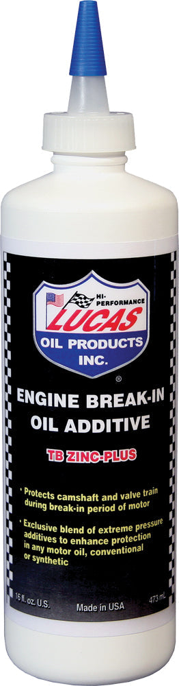 Lucas Engine Break-in Oil Additive 16oz - Watercraft Collection