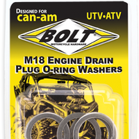 Bolt Engine Drain Plug Washer M18x24 Aluminum 5pk - Tires & Wheels