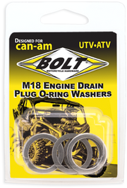 Bolt Engine Drain Plug Washer M18x24 Aluminum 5pk - Tires & Wheels