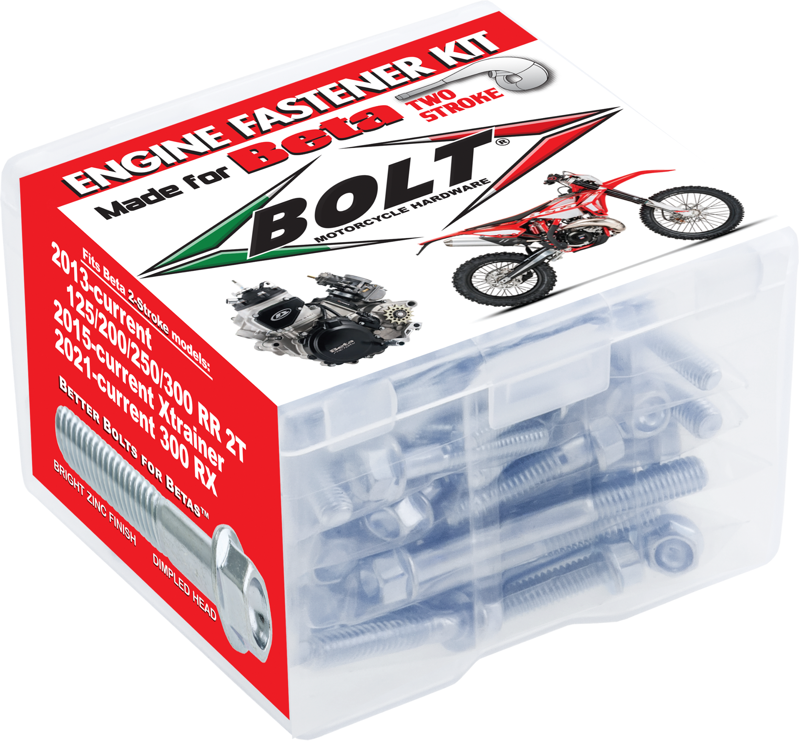 Bolt Engine Fastener Kit Beta 2-stk 125-300 - Tires & Wheels