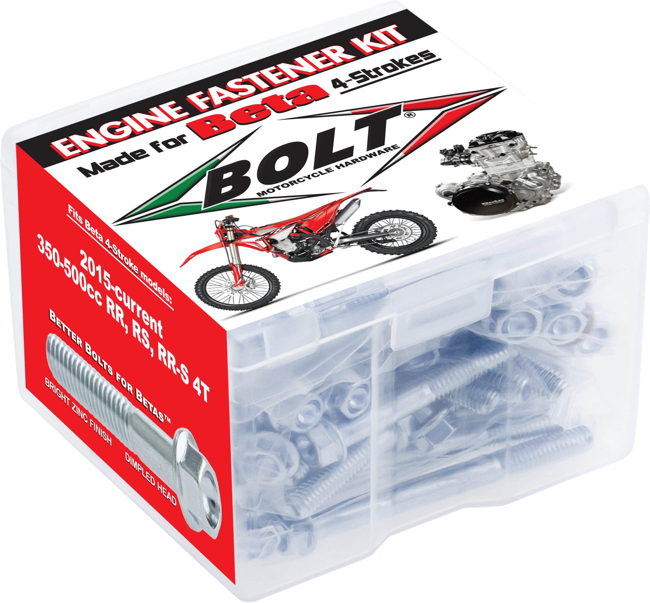 Bolt Engine Fastener Kit Beta 4-stk 350-500 - Tires & Wheels
