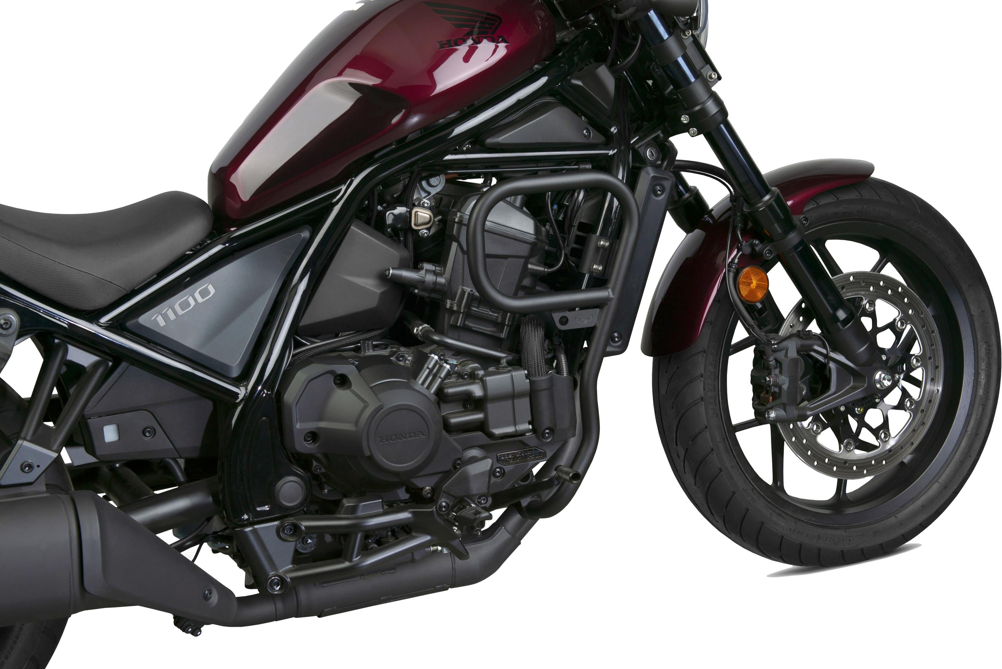 National Cycle Engine Guards Black Hon - Street Collection