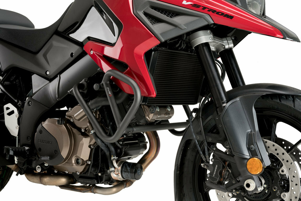 Puig Engine Guards Black Suz - Street Collection