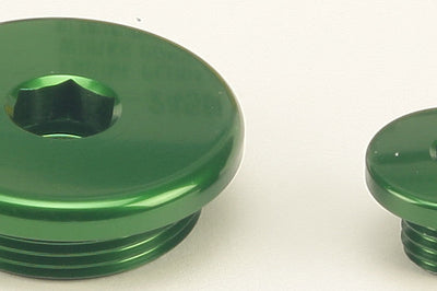 Works Engine Plugs Black - Green - Offroad Collection