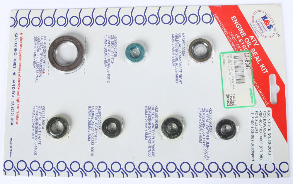 K&s Engine Seal Kit - Atv Performance Products