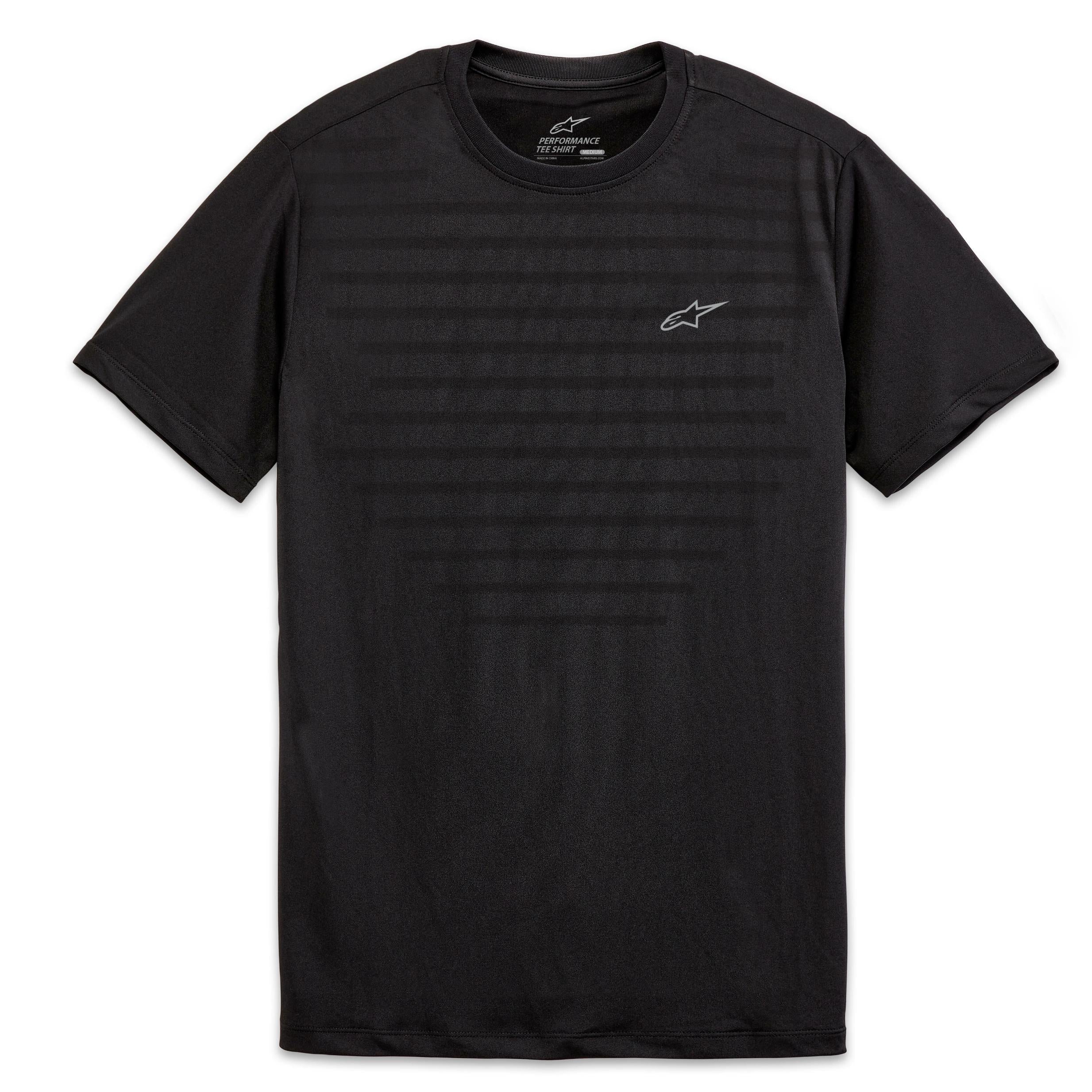 Alpinestars Engineered Performance Ss Tee Grey Xl - Black / 2X-Large