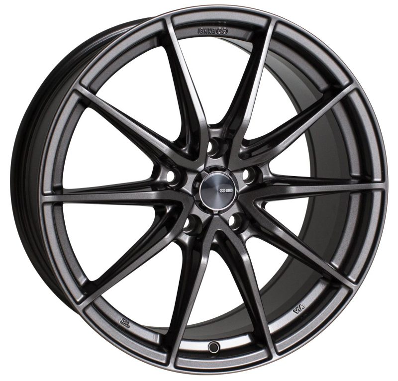 Enkei DRACO 18x8.0 5x114.3 35mm Offset 72.6mm Bore Anthracite Wheel - Wheels