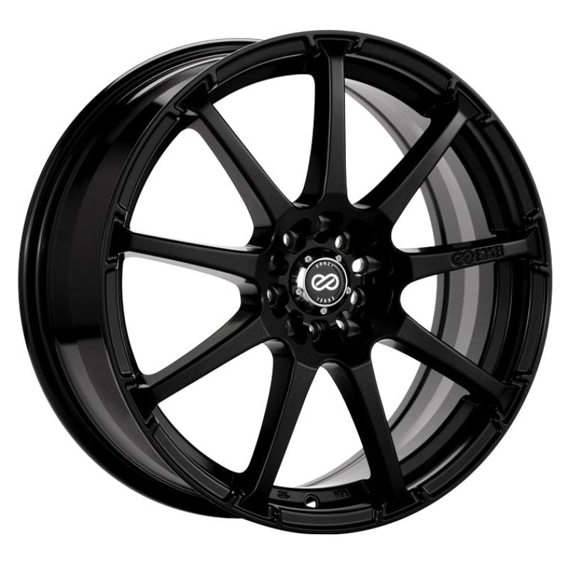 Enkei EDR9 17x7 5x100/114.3 45mm offset 72.6 Bore Diameter Black Wheel - Wheels