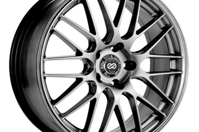 Enkei EKM3 18x8 5x112 Bolt Pattern 45mm Offset 72.6 Bore Dia Performance Hyper Silver Wheel - Wheels
