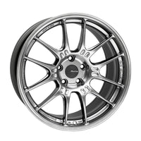 Enkei GTC02 18x9 5x112 25mm Offset 66.5mm Bore Hyper Silver Wheel - Wheels