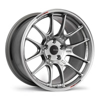 Enkei GTC02 19x9.5 5x114.3 45mm Offset 75mm Bore Hyper Silver Wheel - Wheels