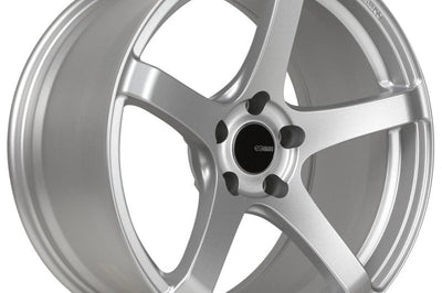 Enkei Kojin 17x8 35mm Offset 5x114.3 Bolt Pattern 72.6mm Bore Dia Matte Silver Wheel - Wheels