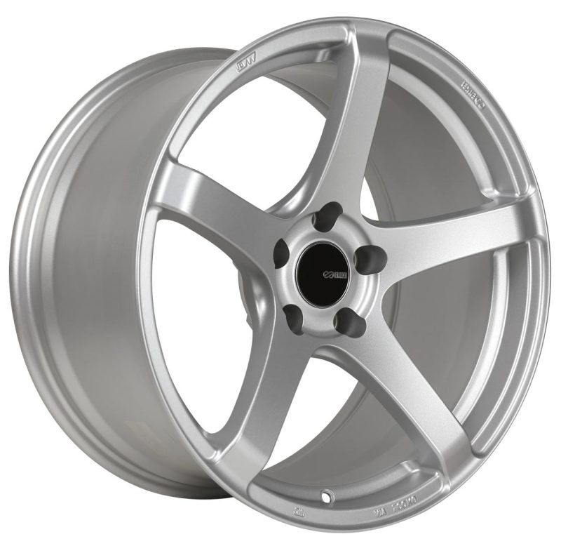 Enkei Kojin 17x9 45mm Offset 5x114.3 Bolt Pattern 72.6mm Bore Dia Matte Silver Wheel - Wheels