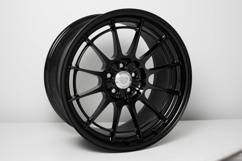Enkei NT03 + M 18x9.5 5x100 40mm Offset Black Wheel (Min Order Qty 40) - Wheels