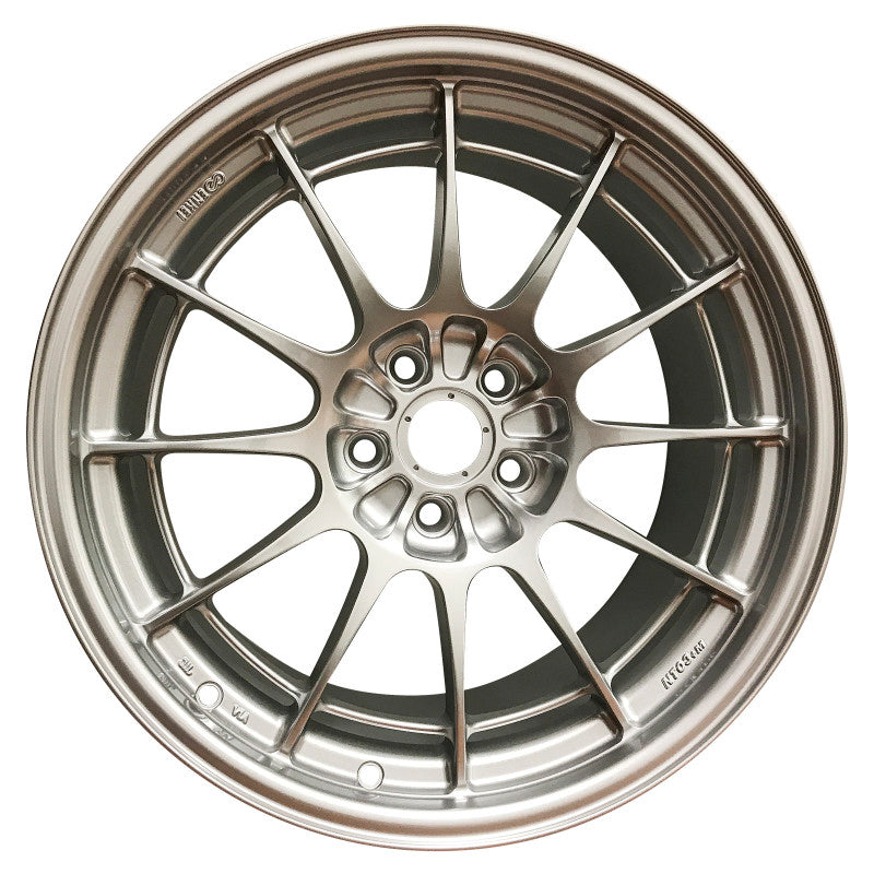 Enkei NT03 + M 18x9.5 5x108 40mm Offset 72.6mm Bore F1 Silver Wheel (MIN ORDER QTY 40) - Wheels