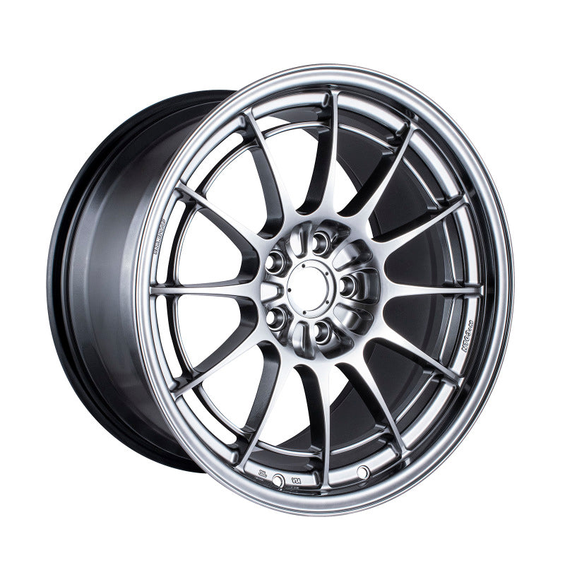 Enkei NT03 + M 18x9.5 5x108 40mm Offset 72.6mm Bore Hyper Silver Wheel - Wheels
