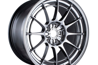 Enkei NT03 + M 18x9.5 5x108 40mm Offset 72.6mm Bore Hyper Silver Wheel - Wheels