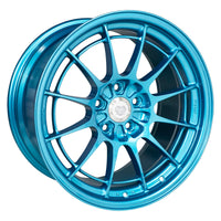 Enkei NT03 + M 18x9.5 5x114.3 40mm Offset 72.6mm Bore Emerald Blue Wheel - Wheels