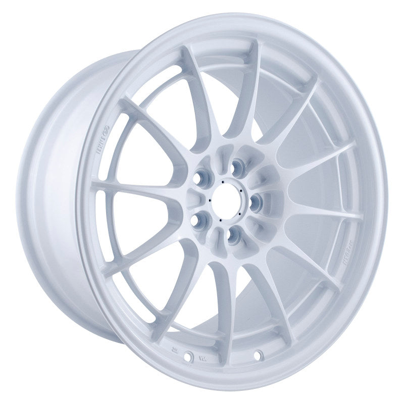 Enkei NT03 + M 18x9.5 5x114.3 40mm Offset 72.6mm Bore Vanquish White Wheel (MOQ of 40) - Wheels
