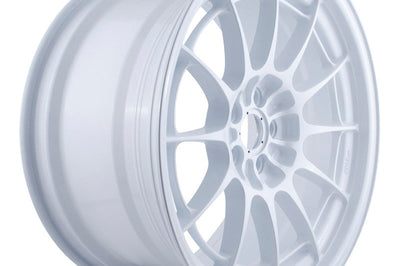 Enkei NT03 + M 18x9.5 5x114.3 40mm Offset 72.6mm Bore Vanquish White Wheel (MOQ of 40) - Wheels