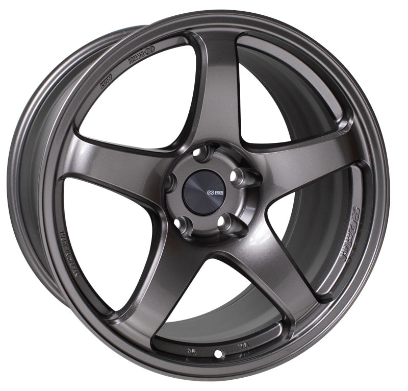 Enkei PF05 18x10 5x114.3 25mm Offset 75mm Bore Dark Silver Wheel - Wheels