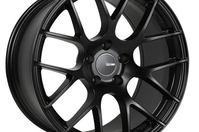 Enkei Raijin 18x8.5 50mm Offset 5x114.3 Bolt Pattern 72.6 Bore Diameter Matte Black Wheel - Wheels