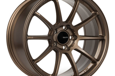 Enkei Triumph 18x8 5x112 45mm Offset 72.6mm Bore Matte Bronze Wheel - Wheels