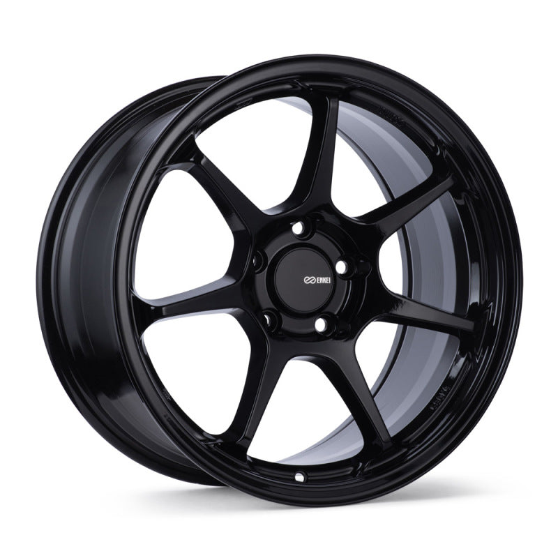 Enkei TS-7 18x9.5 5x120 45mm Offset 72.6mm Bore Gloss Black Wheel - Wheels