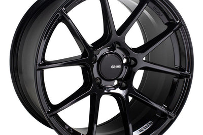 Enkei TS-V 18x8.5 5x114.3 25mm Offset 72.6mm Bore Gloss Black Wheel - Wheels