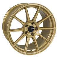 Enkei TS10 17x8 5x100 45mm Offset 72.6mm Bore Gold Wheel - Wheels