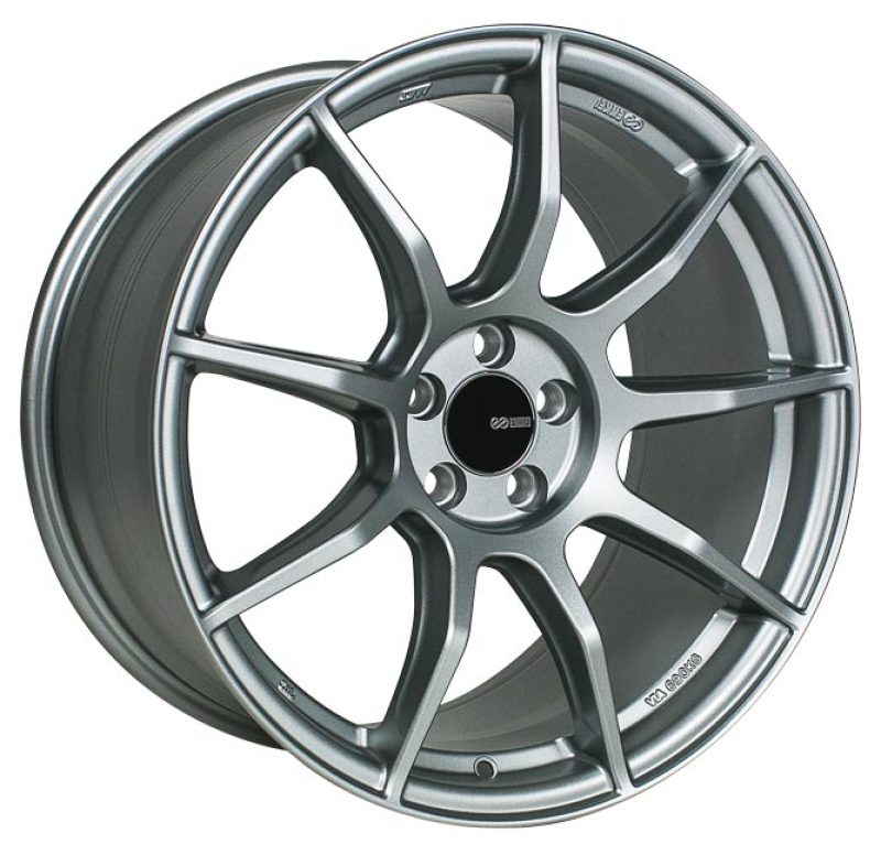 Enkei TS9 18x8 5x112 45mm offset 72.6mm Bore Platinum Gray - Wheels