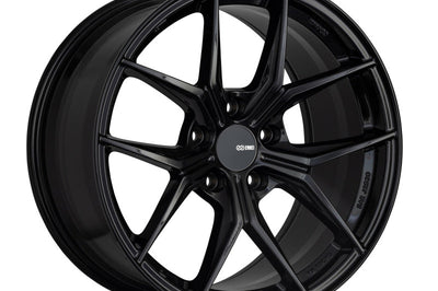 Enkei TSR-X 18x8.5 45mm Offset 5x100 BK 72.6mm Bore Gloss Black - Wheels