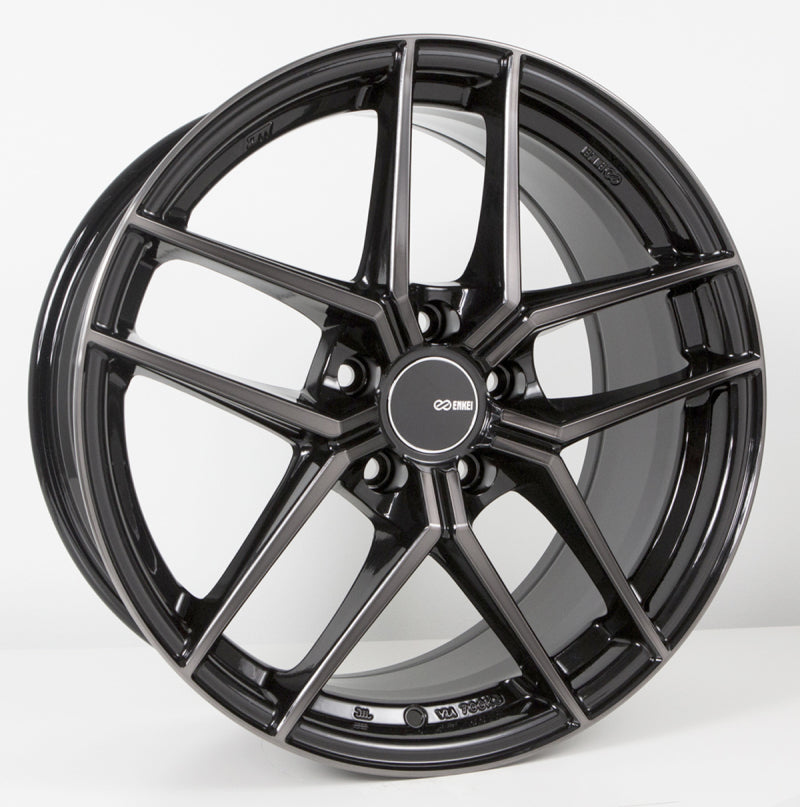Enkei TY5 19x9.5 5x114.3 35mm Offset 72.6mm Bore Pearl Black Wheel - Wheels