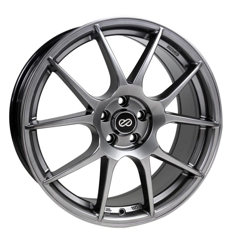 Enkei YS5 17x7.5 5x100 45mm Offset 72.6mm Bore Hyper Black - Wheels