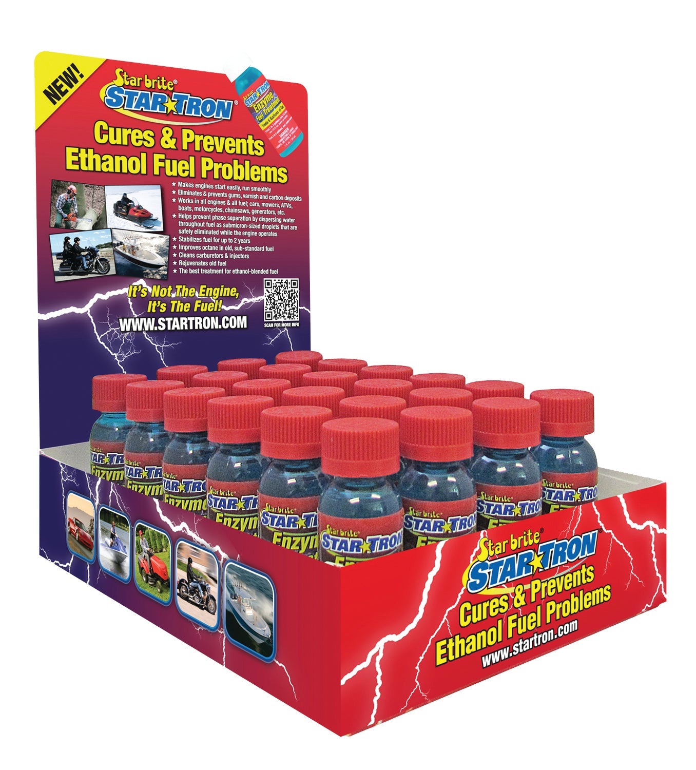 Star Brite Enzyme Fuel Treatment 1oz 24/pk W/counter Display - Watercraft Collection