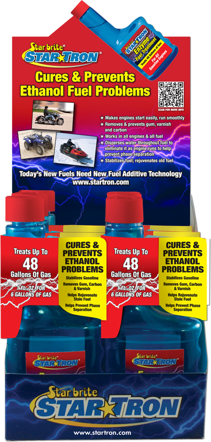 Star Brite Enzyme Fuel Treatment 8oz 6/pk W/counter Display - Watercraft Collection