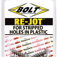 BOLT Euro Re Jot Body Panel Screws For Stripped Holes In Plastics