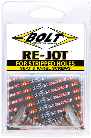BOLT Euro Re Jot Seat/Panel Screws For Stripped Holes In Plastics