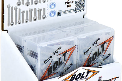 Bolt Euro Style Track Pack Ii 6/pk Display - Tires & Wheels