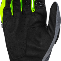 Fly Racing Evolution Dst Gloves Hi-vis/black Xs - Charcoal/Neon Green / Medium - Watercraft Collection