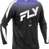 Fly Racing Evolution Dst Jersey Red/white/blue Xl - Black/White/Purple / 2X-Large
