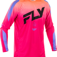 Fly Racing Evolution Dst Jersey Red/white/blue Xl - Black/White/Purple / 2X-Large