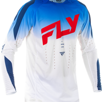 Fly Racing Evolution Dst Jersey Red/white/blue Xl - Black/White/Purple / 2X-Large