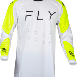 Fly Racing Evolution Dst Jersey White/hi-vis Xl - Apparel Collection