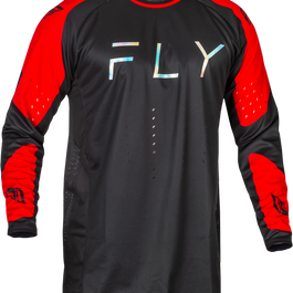Fly Racing Evolution Dst Jersey White/hi-vis Xl - Black/Red / 2X-Large - Apparel Collection