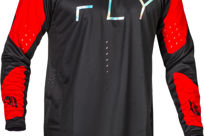 Fly Racing Evolution Dst Jersey White/hi-vis Xl - Black/Red / 2X-Large - Apparel Collection